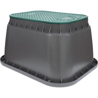 Pozzetto irrigazione ad interrare ez-open 111 - Mm 310x228/319x400 h.mm 217