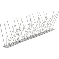 Dissuasore  volatili  a  spilli base inox flessibile 1 METRO con spilli 9,5 cm