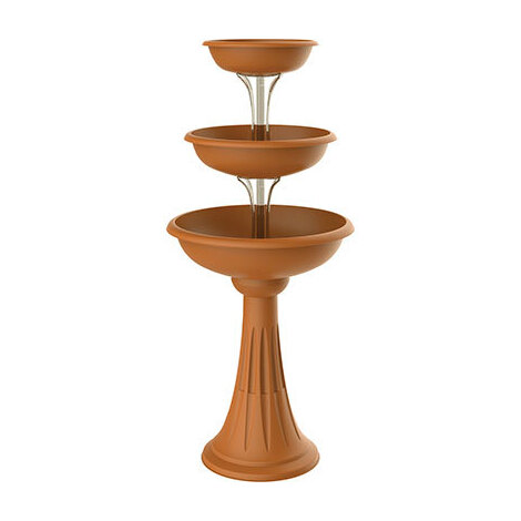 Ciotole  tris  trevy  bama - Pp  terracotta  d.cm  50  h.cm  114