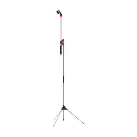 Doccia garden su treppiede 2 in 1 domus - Alluminio h.cm 150/195