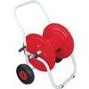 Avvolgitubo  irrigazione  carrellato  professional - Acciaio  vern  ruote  pneum  x  tubo  3/4  mt  70