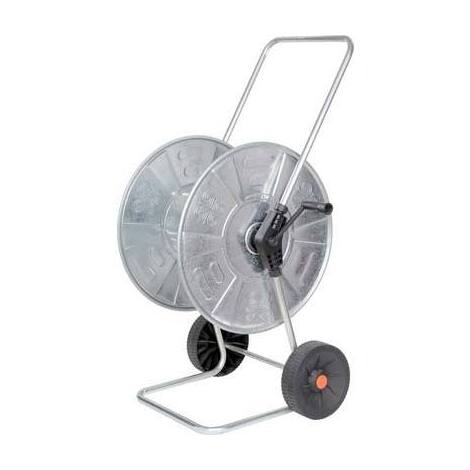 Avvolgitubo  irrigazione  carrellato  agrati - Acciaio  zincato  ruote  plt  x  tubo  1/2  mt  110