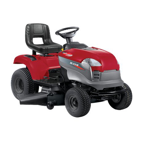 Rasaerba trattorino castelgarden xdl 210 hd - 4t cc 586 bicilindrico cm 108 scarico laterale