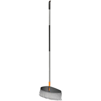 Scopa giardino ergonomic xl + manico fiskars - Mm 585x1810