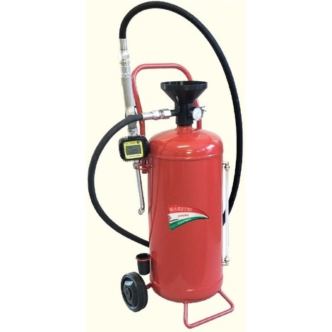DISTRIBUTORE PNEUMATICO 50L PER OLIO CON CONTALITRI ELETTRONICO