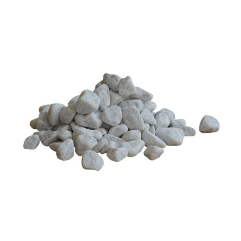Ciottolo - Bianco carrara mm 15/25 kg 25