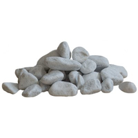 Ciottolo - Bianco carrara mm 24/40 kg 25