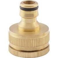 Presa  a  rubinetto  ottone  +  innesto  rapido  effe - 3/4-1