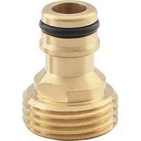 Presa  a  rubinetto  ottone  +  innesto  rapido  effe - 3/4m