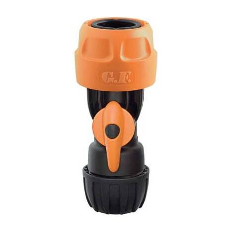 Raccordo  rapido  stringitubo  +  valvola  gf - 1/2-5/8  8000-5024