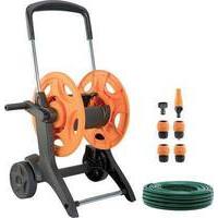 Avvolgitubo irrigazione carrellato eurotank gf - Plt/acciaio ruote plt +tubo 1/2 mt 20 +raccordi