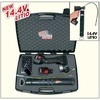 KIT PISTOLA GRASSO A BATTERIA 14,4V PER CARTUCCIA DA 400 GR.