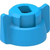 Ghiera blu a baionetta