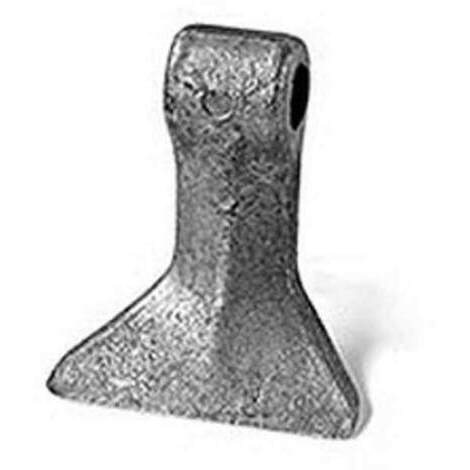 Mazza stampata H=100, L=100, S=40 mm adattabile a produzione Agrimaster.