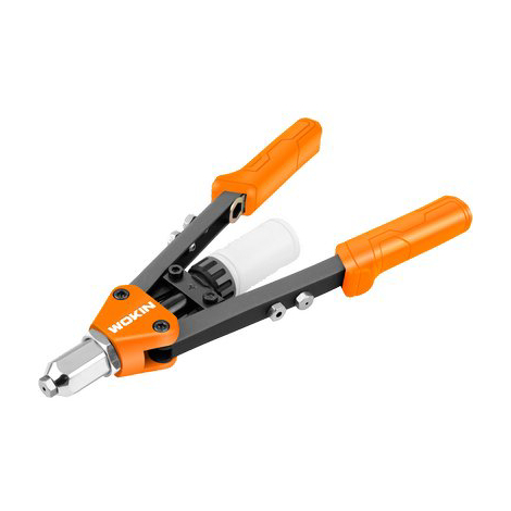 Rivettatrice manuale 215613 wokin - Alluminio mm 2,4/3,2/4,0/4,8/6,8