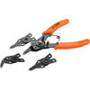 Pinza  anelli  interni  esterni  105006  wokin - Mm  155  4  teste  intercambiabili