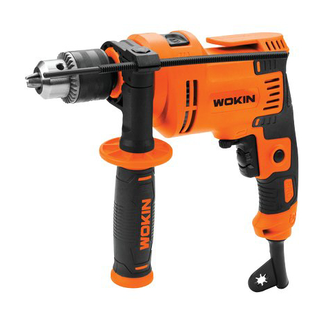 Trapano a percussione 784165 wokin - Volt 220 watt 650 cremagliera mm 13