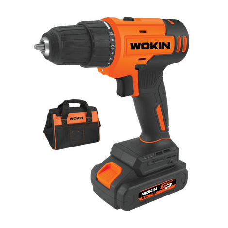 Trapano avvit batteria gp20v 622010 wokin - Volt 20x2 ah 2,0 + softbag