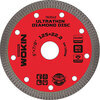 Disco  diamantato  a  corona  7635  wokin - Mm  115x22,2  s.mm  1,2  763511
