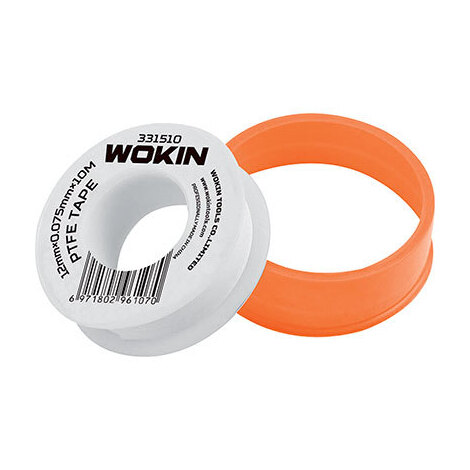 Nastro  teflon  x  filetti  331510  wokin - Ptfe  mm  12  ml  10
