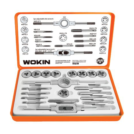 Filiere e maschi kit 334220 wokin - Cf=pz 20