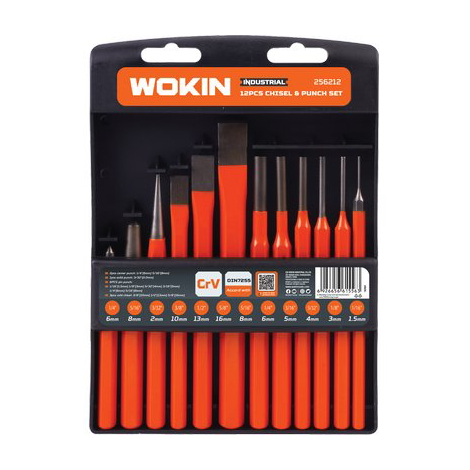 Cacciaspina scalpelli punzoni kit 256212 wokin - Cf=pz 12