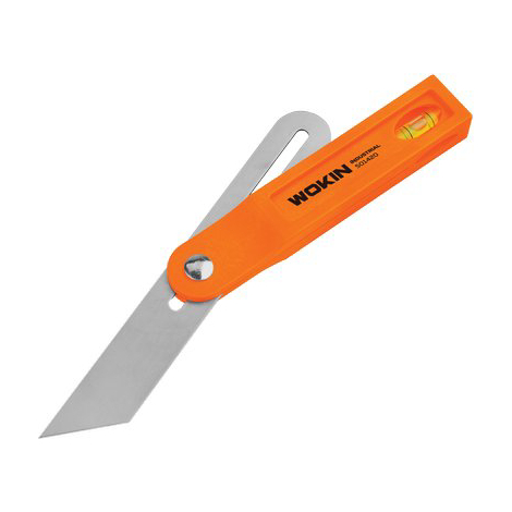 Squadra combinata livella 501420 wokin - Acciaio mm 200