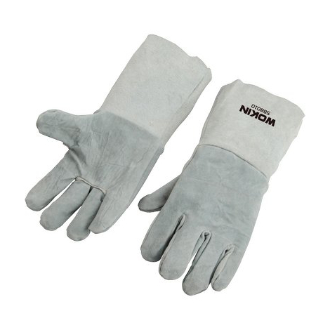 Guanto saldatore crosta bovino 588010 wokin - Bianco 10