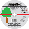 Disco abrasivo taglio legno lampiflex - Mm 115x22,2 h.mm 1,6