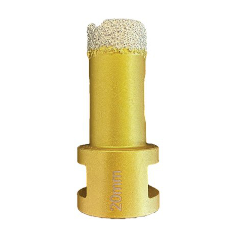 Punta diamantata a secco m14 industrial grinding - Attacco m14 mm 20