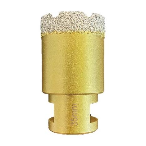 Punta diamantata a secco m14 industrial grinding - Attacco m14 mm 35