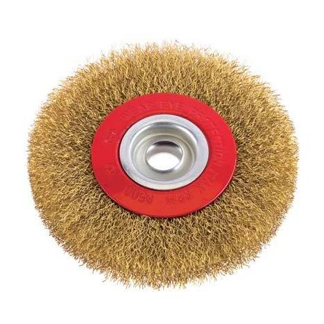 Spazzola  acciaio  circolare  +  foro  pg - 486.00  mm  100  f.mm  13