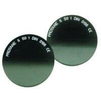 Lenti tonde lens-lve x occhiali adler v sacit - Verdi mm 50x3 din 5 cf=pz 2