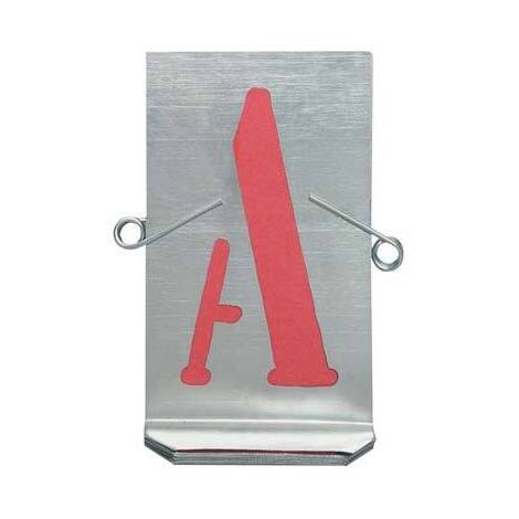 Stampi  traforati  serie  lettere - A/z  mm    40