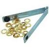 Pinza  occhiellatrice  a  battuta  hand - Occhielli  f.mm  11  pz  10