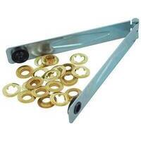 Pinza occhiellatrice a battuta hand - Occhielli f.mm 11 pz 10