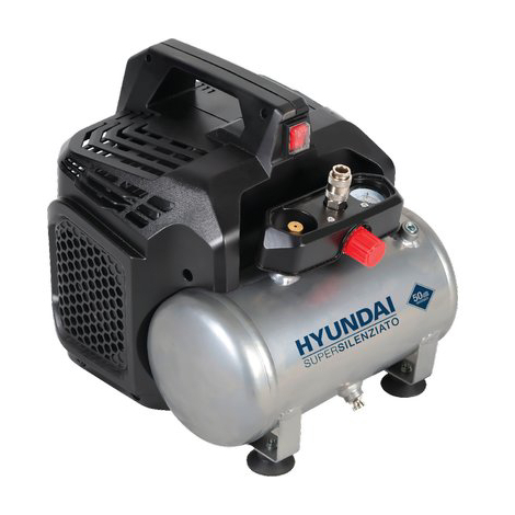 Compressore ac silenziato pocket 65715 hyundai - Secco lt   6 hp 1,0