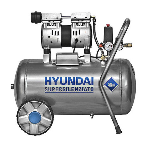 Compressore  ac  silenziato  65701  hyundai - Secco  lt  50  hp  1,0