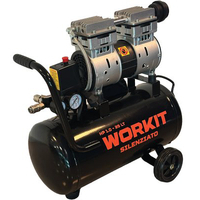Compressore ac silenziato workit - Secco lt 25 hp 1,0