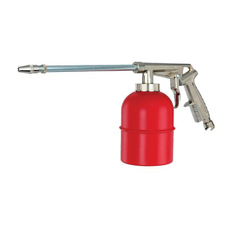 Pistola lavaggio nafta ac capettato 26/b-tn ani - Serbatoio nylon lt 1