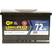 Batteria auto start stop modulo valore + - Ah  72 dx spunto 720a mm 275x175 h.mm 190
