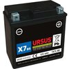 Batteria moto agm tx7l ursus - Ah 6 spunto 100a mm 114x71 h.mm 131