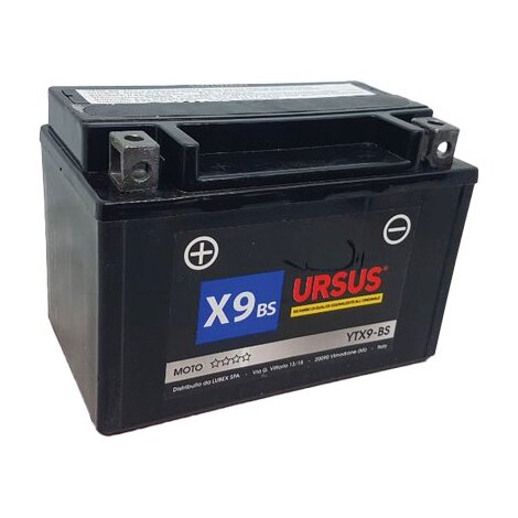 Batteria moto agm 7x9 ursus - Ah 8 spunto 110a mm 150x87 h.mm 105