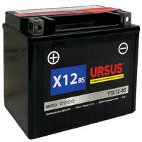 Batteria moto agm 7x12 ursus - Ah 10 spunto 150a mm 150x87 h.mm 130