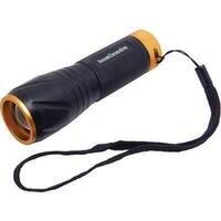 Torcia led nero led 5 luce quadra - Watt 5 3xmini stilo 3xaaa incluse