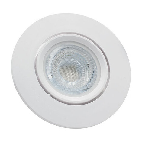 Faretto  incasso  tondo  klirs  century - Bianco  orientabile  mm  90
