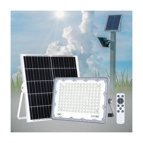 Proiettore  led  solar  pro - 100  naturale  ip65  mah  15000  lumen  2000