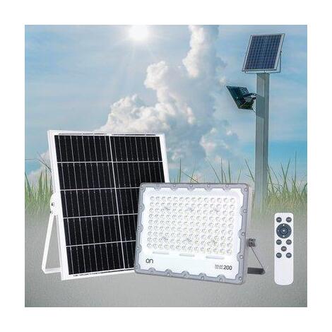 Proiettore  led  solar  pro - 200  naturale  ip65  mah  20000  lumen  2400