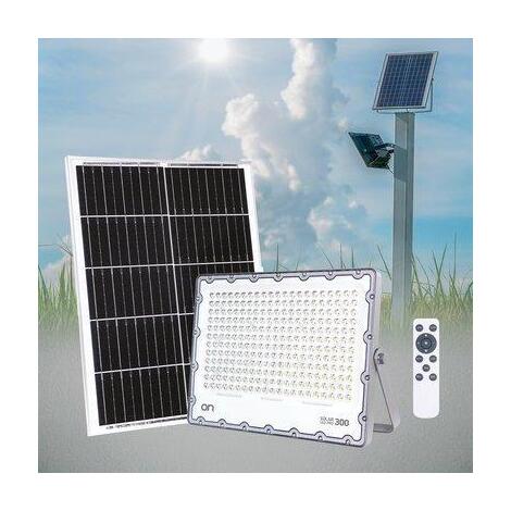 Proiettore  led  solar  pro - 300  naturale  ip65  mah  40000  lumen  3700