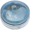 Plafoniera ppl + vetro tonda - Bianco volt 230 w max 60 e27 cm 23 h.cm 10
